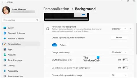 How To Change Slideshow Settings In Windows 1110