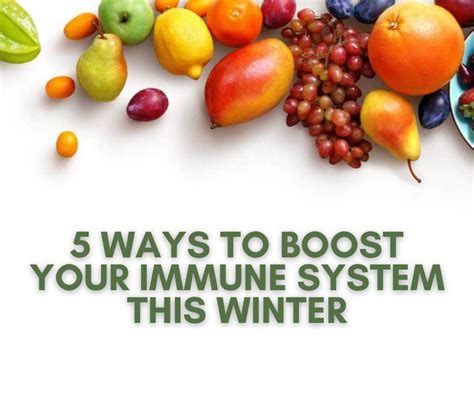 Ways To Naturally Boost Your Immune System This Winter Nua Naturals