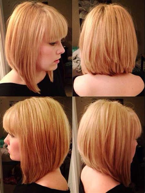 medium bob hairstyles with bangs capellistyle