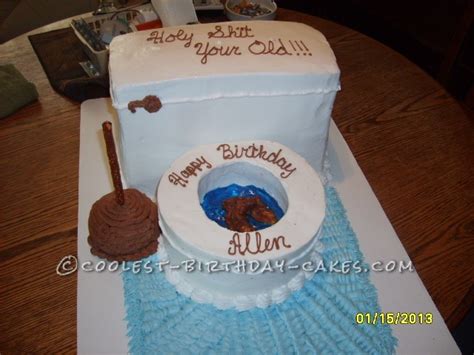 Just For Fun Adult Toilet Bowl Birthday Cake