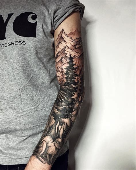 Nature Sleeve Tattoos For Men 30 Best Arm Sleeve Tattoo Ideas For Men