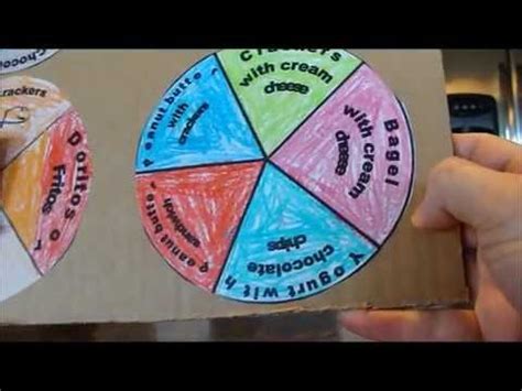 Or you could use it for march week 1 primary sharing time! Homemade cardboard game spinner - YouTube