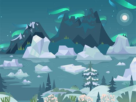 The Arctic Tundra By The Point Studio On Dribbble