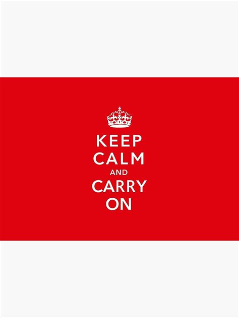 Keep Calm And Carry On Mask For Sale By Warishellstore Redbubble