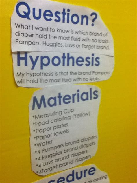 A null hypothesis (h0) exists when a researcher believes there is no relationship between the two variables or a lack of information to state a scientific hypothesis. question, hypothesis, materials | Science fair, Hypothesis ...