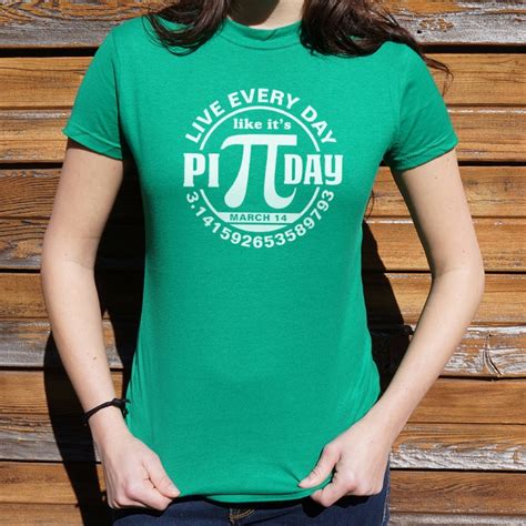 I just adore these ideas! Every Day Pi Day T-Shirt | 6 Dollar Shirts