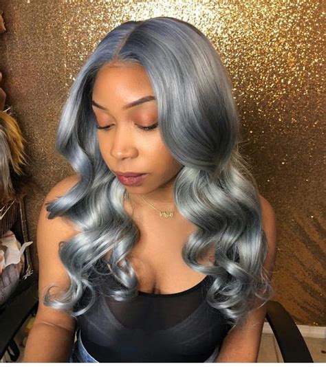 Grey Hairstyles For Black Women Sew In Weaves With Closure Factory