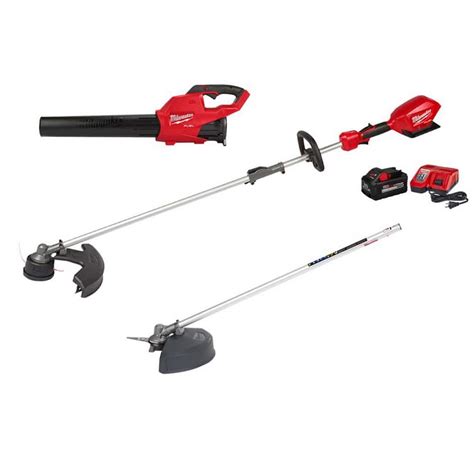 Milwaukee M Fuel Volt Lithium Ion Brushless Cordless Quik Lok String Trimmer Blower Combo