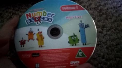 My Numberblocks High Five Dvd Is Not Working 😿 Youtube