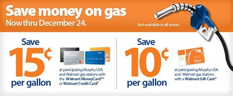 10 Cents Off Per Gallon At Walmart Gas Stations With The Gas T Card