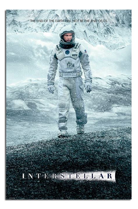 A new poster teasing christopher nolan's highly anticipated insterstellar was released tuesday. Interstellar Official Movie Poster - Ice Walk - New - Maxi ...
