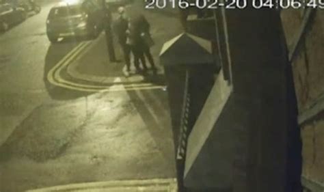 Harrowing Moment Woman Is Knocked Out By Thug Uk News Uk