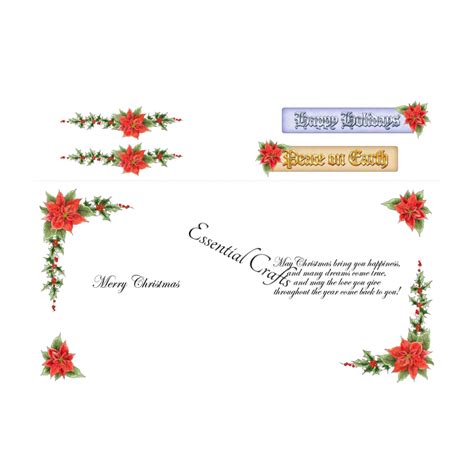 Christmas Verses Inserts With Images Pack Of 10 5 X C5 5 X 6x6 Set 2