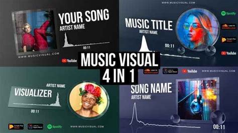 December 17, 2020 free template, product promo. Glass Audio React Music Visualizer - Free After Effects ...