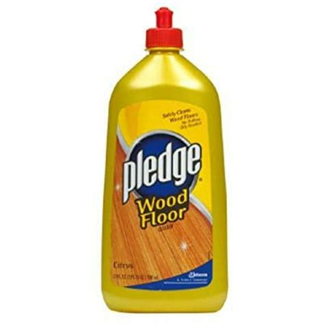 Pledge Best 27 Ounce Home Wood Floor Cleaner And Polish Liquid