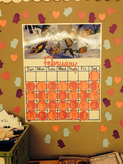 February Calendar Cricut Designer Calendar Scrapbook Calendar