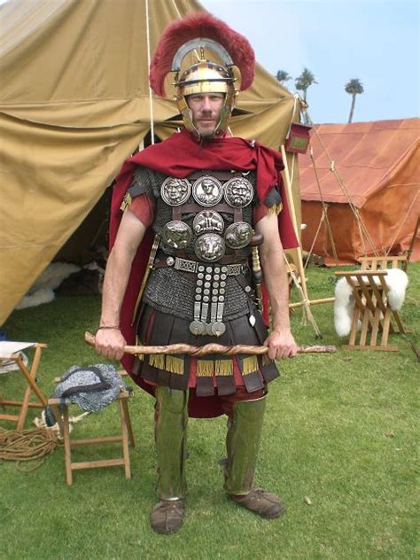 Roman Centurion Of The 1st Century Ad Legião Romana Legião Romana