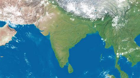 Earth Zoom Satellite View To India Youtube