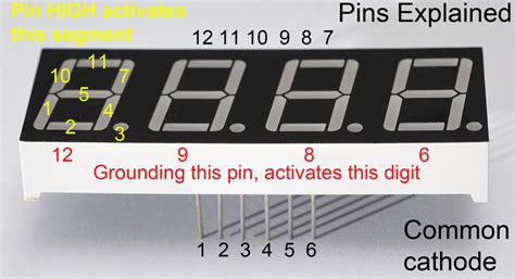 Databases Systems And Networks How To Drive A 7 Segment Display