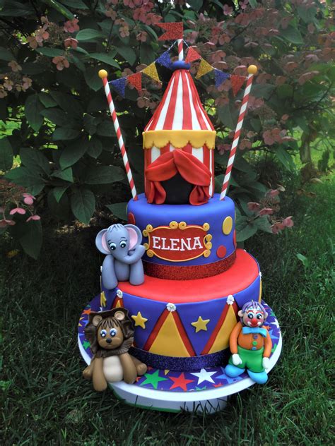 Circus Cake Circus Cake Special Occasion Cakes Occasion Cakes