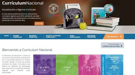 Nuevo Curriculumnacionalcl Curriculum Nacional Mineduc Chile