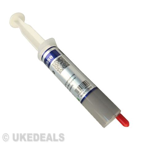 New Grey Compound Paste Thermal Heat Sink Grease Syringe For Computer