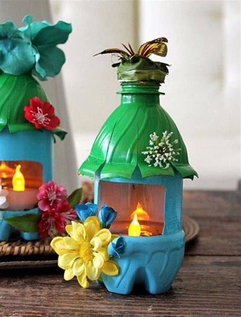 30 Best Ways To Reuse The Plastic Bottles For Your Home Decoratio
