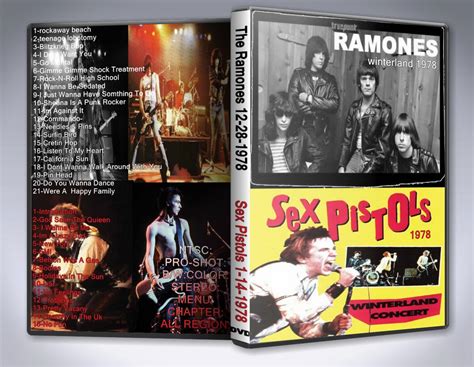 Dvd Concert Th Power By Deer 5001 Ramones And Sex Pistols 1978 Winterland Dvd5 Ntsc Pro Shot