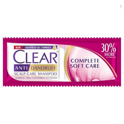 12 Clear Shampoo Complete Soft Care 12x13ml