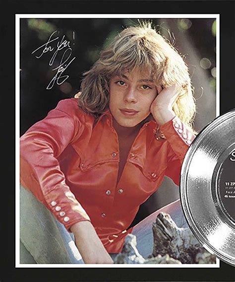 Leif Garrett I Was Made For Dancin Reproduction Signed Platinum 45 Record Ltd Edition Display