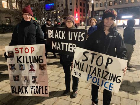 At Worcester Vigil For Tyre Nichols Speakers Recall Other US Police Killings Masslive Com