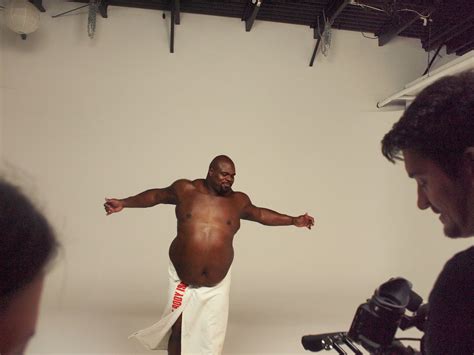 Naked And Carefree Body Issue Vince Wilfork Behind The Scenes Espn