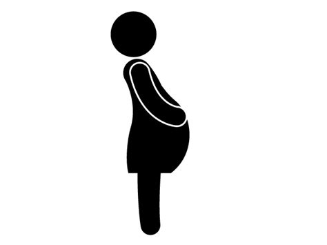 Pregnant Woman Icon At Vectorified Collection Of Pregnant Woman