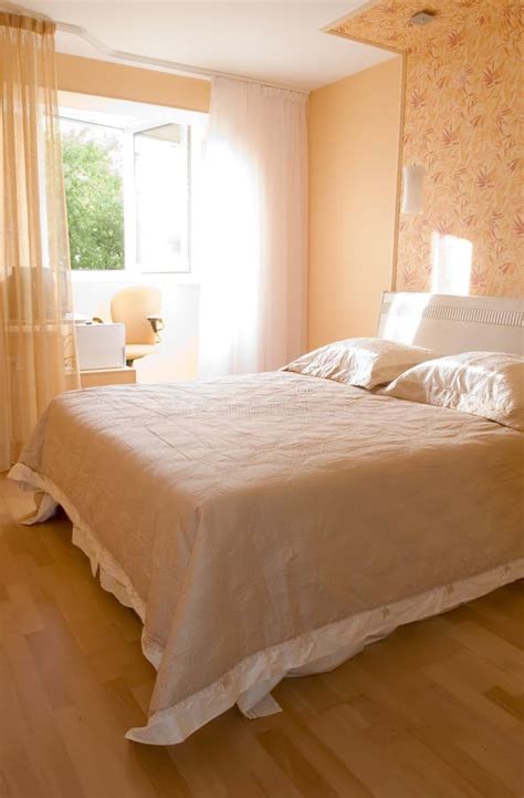 Bedroom Early Sunny Morning Stock Photo Image Of House Bedding 2530564
