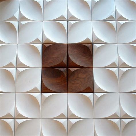 25 Creative 3d Wall Tile Designs To Help You Get Some Texture On Your Walls Contemporist