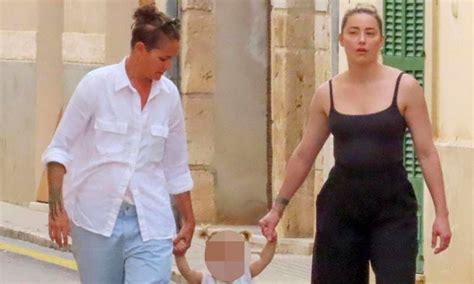 Amber Heard Spotted Having Fun With Her Daughter In Spain