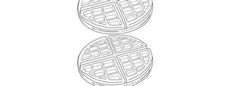 Waffle Template Medium