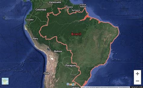 Maps Of Brazil