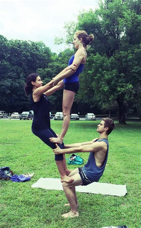 Group Yoga Poses Acro Yoga Poses Partner Yoga Poses Gymnastics Tricks Gymnastics Workout
