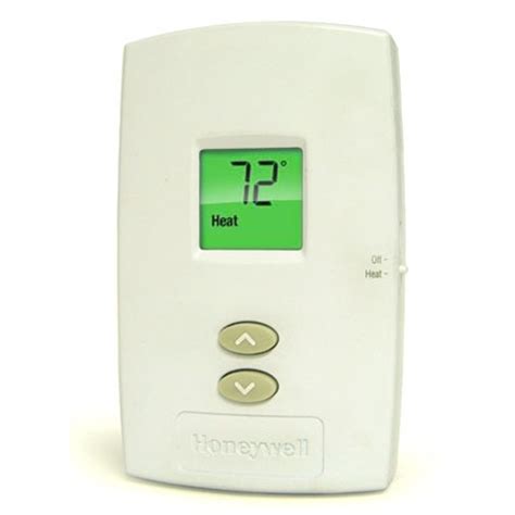 The thermostat uses 1 wire to control each of your hvac system's primary functions, such as heating, cooling, fan, etc. Buy Honeywell Basic PRO 1000 Heat Only Thermostat - TH1100DV1000 | Honeywell TH1100DV1000