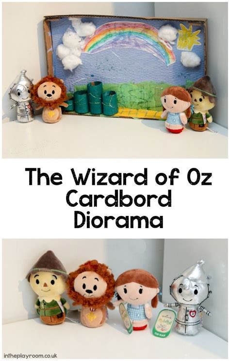 Wizard Of Oz Cardboard Scene With Itty Bittys Wizard Of Oz Toys Wizard Of Oz Wizard