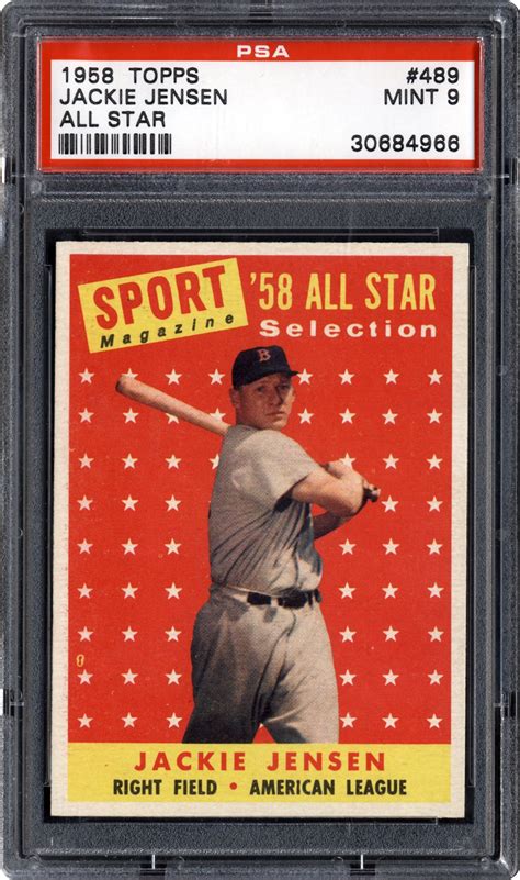 We did not find results for: 1958 Topps Jackie Jensen (All Star) | PSA CardFacts™