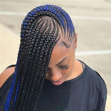 Other things that will help hair growth include keeping it moisturized and practicing. Ankara Teenage Braids That Make The Hair Grow Faster : Braids Hair Growth And Length Retention ...