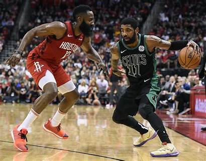 Rockets Harden James Kyrie Irving Celtics Houston