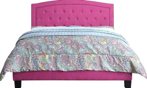 Shop target for pink beds you will love at great low prices. Twin Full Queen King Pink Upholstered Platform Bed Frame ...