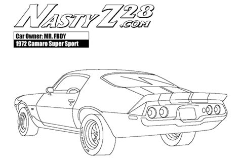 Hot wheels is a popular kids' toy brand introduced by mattel in 1968. 1969 chevrolet camaro | camaro to colori Colouring Pages ...