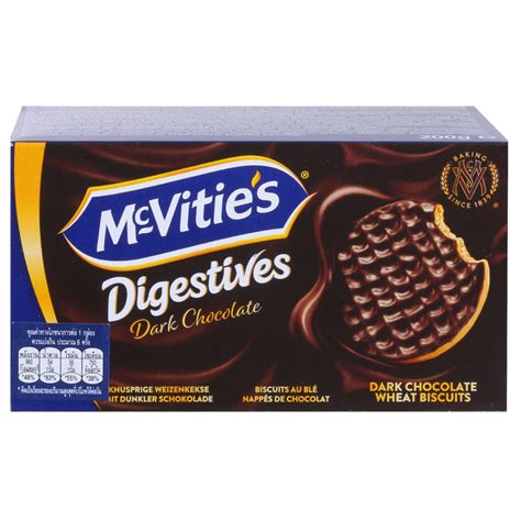 Mcvities Digestive Dark Chocolate Biscuit 200g Tops Online