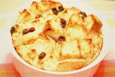 An easy bread pudding recipe! Easy Bread Pudding Recipe
