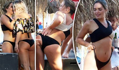 Olympia Valance Flashes Pert Derriere As She Twerks And Gets Very Cosy