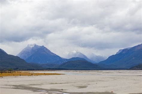 View Of Northern End Of Lake Wakatipu In The South Island New Zealand